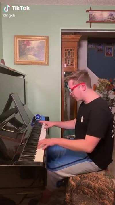 The glasses and smile make it 10x better