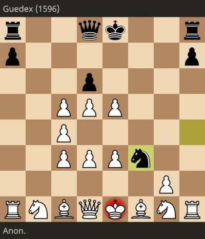 Just made a new opening. I call it the delayed bongcloud square variation. Hoping for it to be in the new meta.