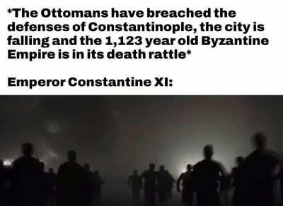 Love him or hate him, no one can say he didn’t go down with the ship!