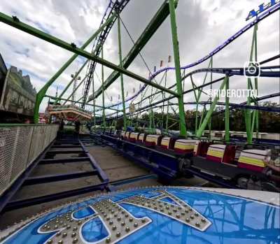 Manual train transfer on [Alpina Bahn]