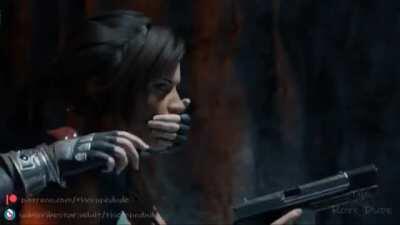 Lara's Captured By Tifa Part 1 (The Rope Dude) [Tomb Raider & Final Fantasy 7]