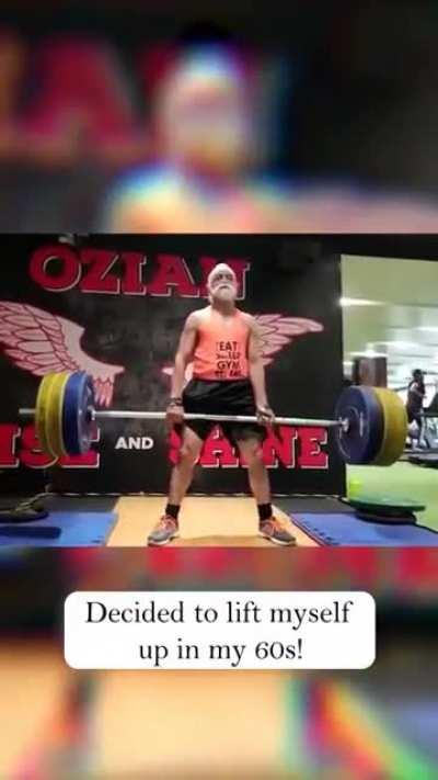 Never give up living!