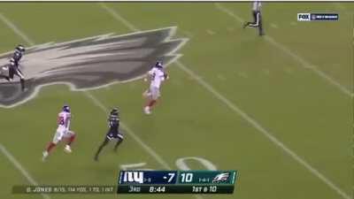 i put gas gas gas over daniel jones' run