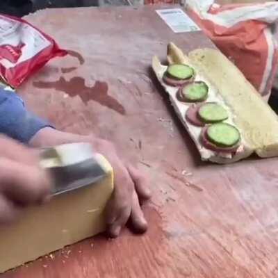 How AvE makes a sandwich