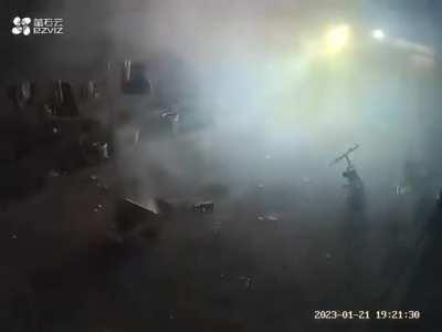 Apparently fireworks aren't for everyone