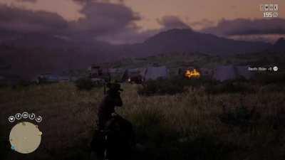 Just fire a few bullets, and let gravity take care of the rest