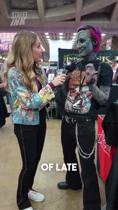 From the military into the world of tattoos and body mods