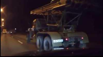 Ladies and Gentleman, the Katyusha has been mobilized. We’re witnessing the end of the Russian Federation