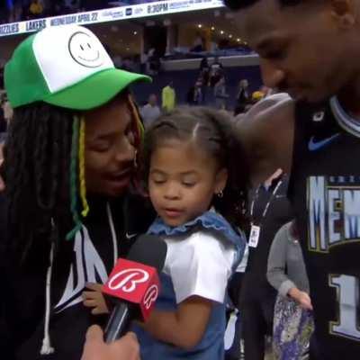 [Highlight] Ja Morants Dauther 