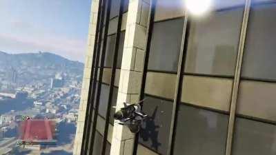 Had this weird no fall damage glitch when i was learning how to upside down fly