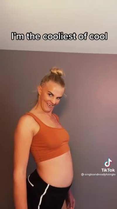 She does embarrass herself