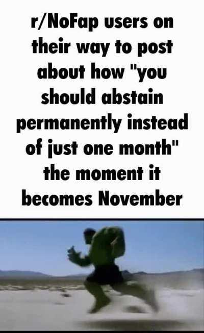 no nut november