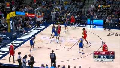 [Highlight] Tony Bradley exploits the rim glitch to make a jumpshot