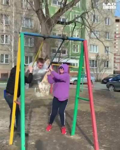 You need to admit that you always wanted to try that, am I right?