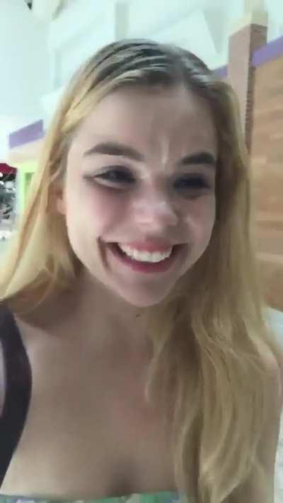 Cum Walk in The Mall