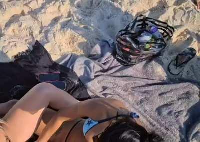 A little help on the beach