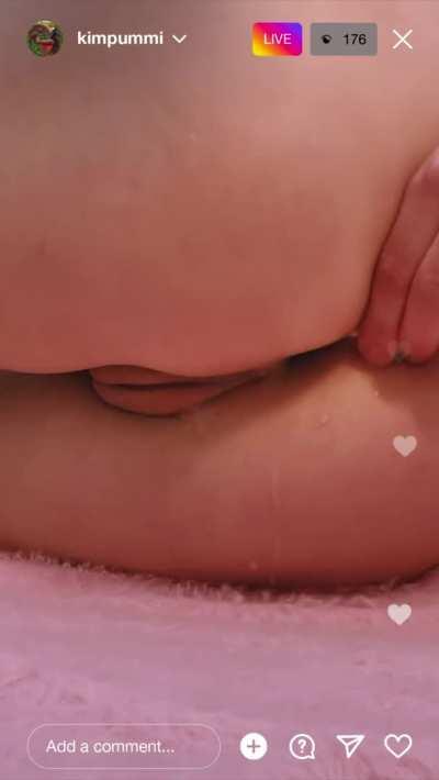 Insta LIVE, Howd that happen? ;)