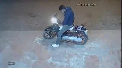 He just wanted to chill