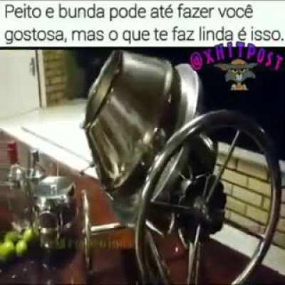 Betoneira cromada😎👍