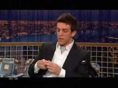 BJ Novak highlighting how Shrinkflation is real by showing how Cadbury shrunk their Cadbury Eggs over the years