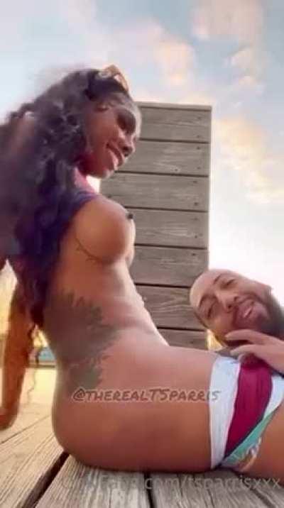 Imagine catching TS parris