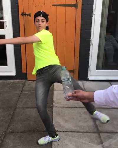 Bottle cap challenge 😎