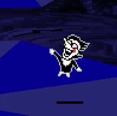 Spamton making Jevil’s dance