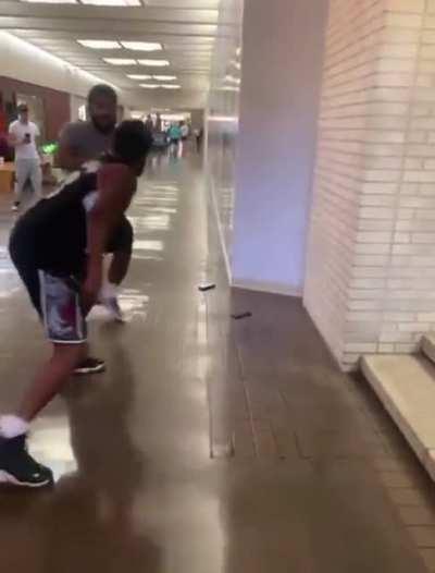 Fighting over a pair of shoes