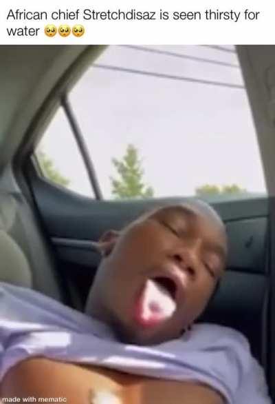 Someone give him water :(