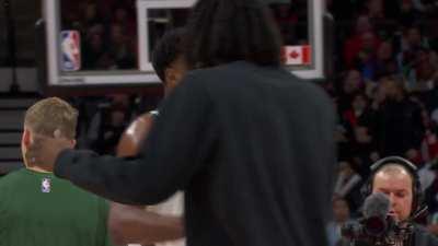 [Highlight] Malik Beasley hits the bank 3PT to beat the half-time buzzer and put the Bucks up 23!