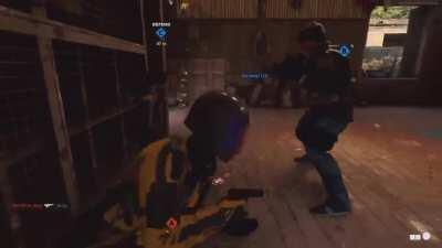 What would actually happen if somene did the BP finisher. 💀🔫👌