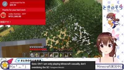 Tokino Sora's Reaction To All The Akasupa's Is Super Cute!!