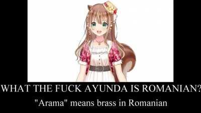 She wears Romanian hat therefore Romanian