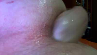 Warming up my 19 year old hole with my fist 