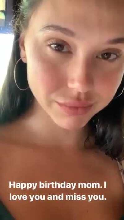 happy birthday, Alexis’ mom, RIP