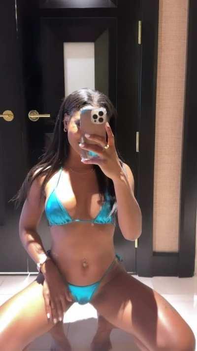 You know what they say, thick thighs save lives