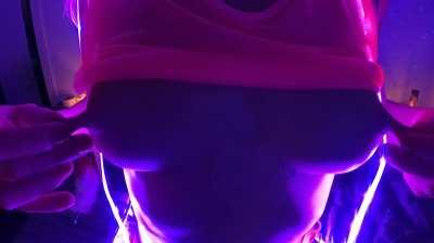 Having a little fun with my erasers and lights