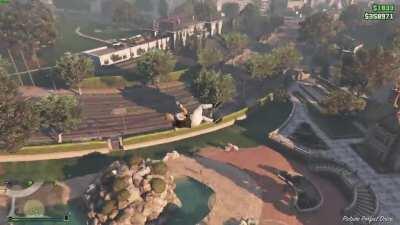 I belive it's called an RKO.