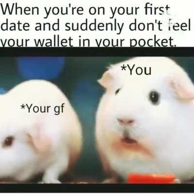 when your on your frist date