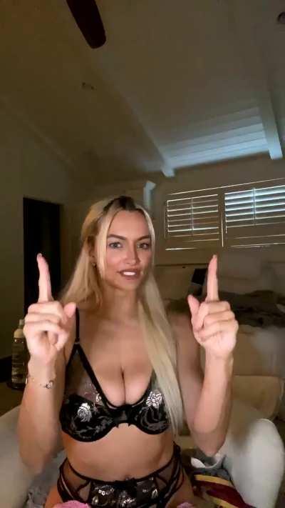 Lindsey talkin about the biggest shes seen