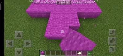 Minecraft ta birşey denedim .