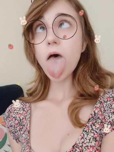 Innocent girl gets messy