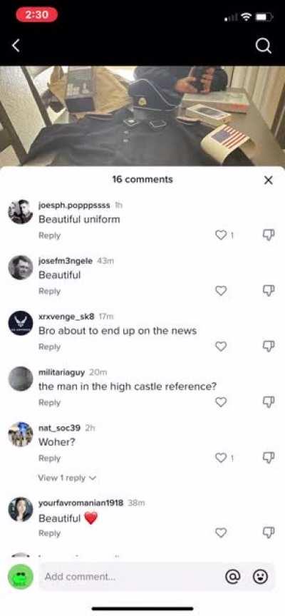 Nazi wonders why he gets banned for “no reason”