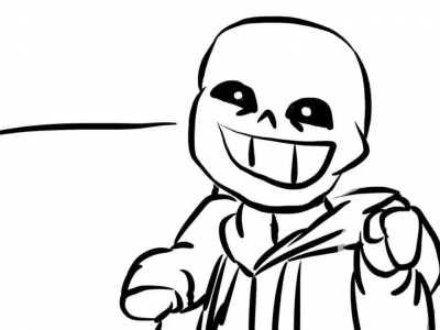 I put a Patrick AI over the Sans Song