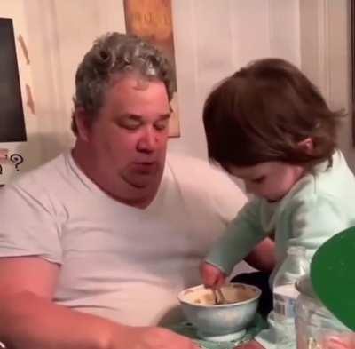 to feed Papa