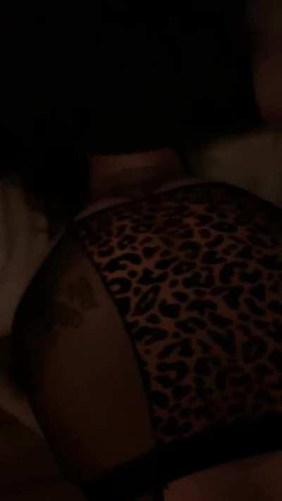 Hubby eats my bull’s cum out of my ass (click link for sound)