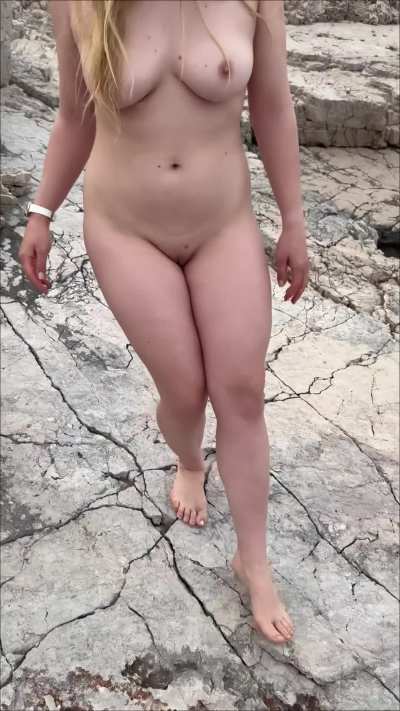 having my body on full display on a hike