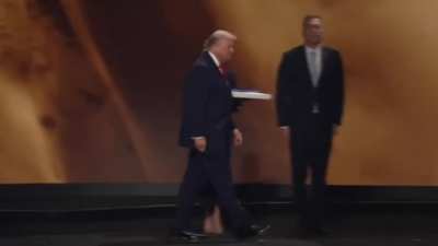 Trump finally awarded his 