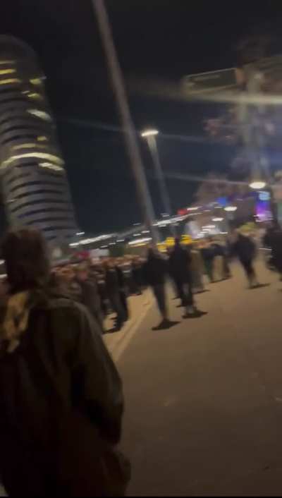 Thousands queuing to see Kneecap in Amsterdam last night