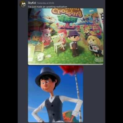 An upsetting realisation.